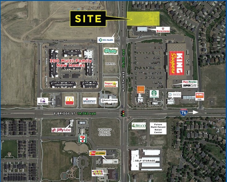 NEC 50th Ave & Bridge Street - Pad Site For Sale, Brighton, CO for sale - Building Photo - Image 1 of 1