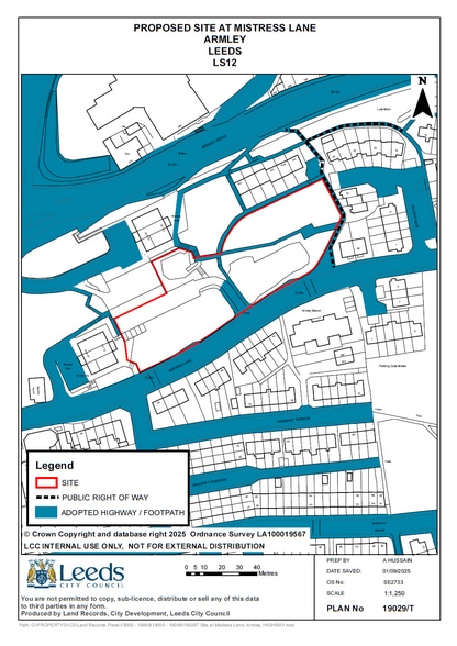 155 Armley Rd, Leeds for sale - Site Plan - Image 2 of 2