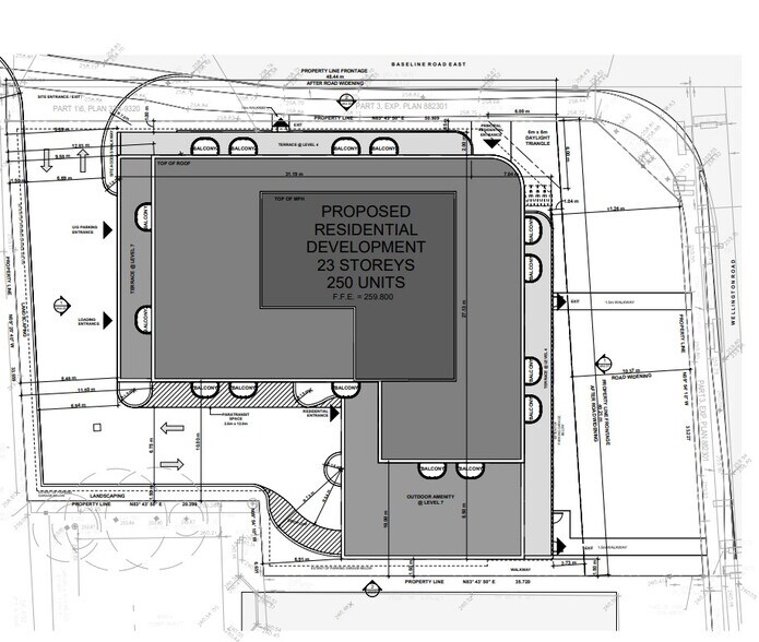 359 Wellington Rd, London, ON for sale - Site Plan - Image 2 of 2