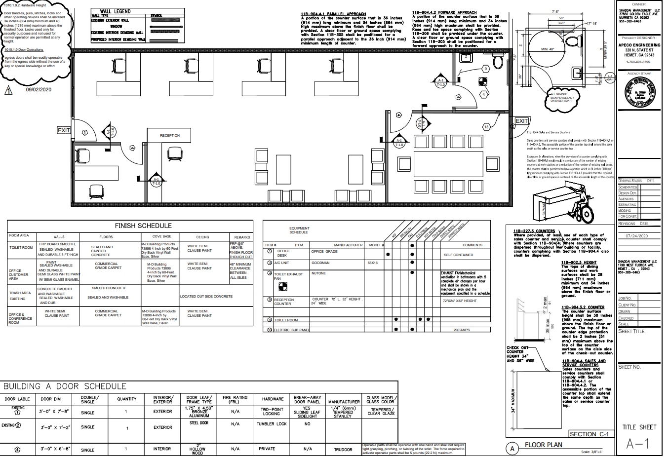 1778-1950 W Florida Ave, Hemet, CA for lease Floor Plan- Image 1 of 1