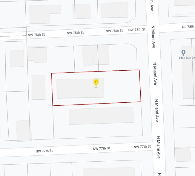 7720 N Miami Ave, Miami, FL for sale - Plat Map - Image 3 of 3