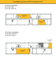 58 Inverness Dr E, Englewood, CO for sale Floor Plan- Image 1 of 2