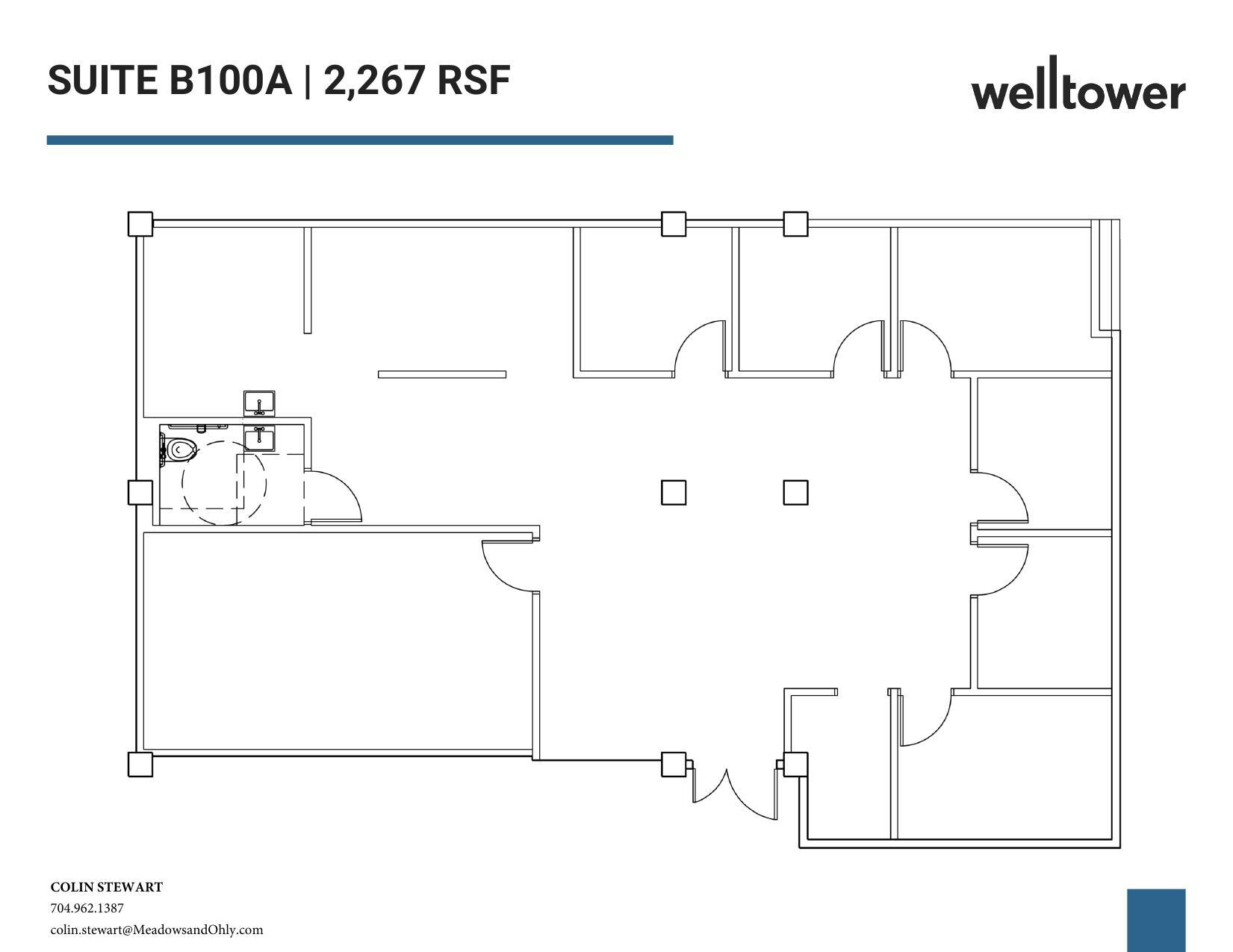 1718 E 4th St, Charlotte, NC for lease Floor Plan- Image 1 of 1