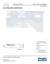 1100 Glendon Ave, Los Angeles, CA for lease Floor Plan- Image 1 of 1