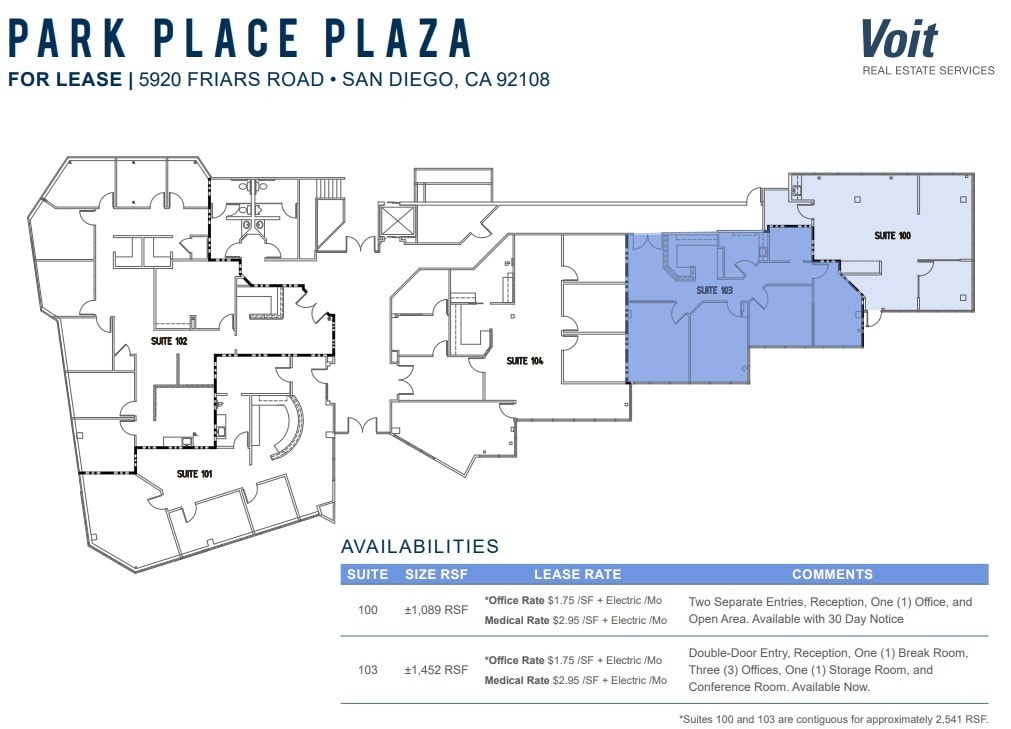 5920 Friars Rd, San Diego, CA for lease Floor Plan- Image 1 of 1