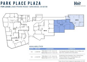 5920 Friars Rd, San Diego, CA for lease Floor Plan- Image 1 of 1