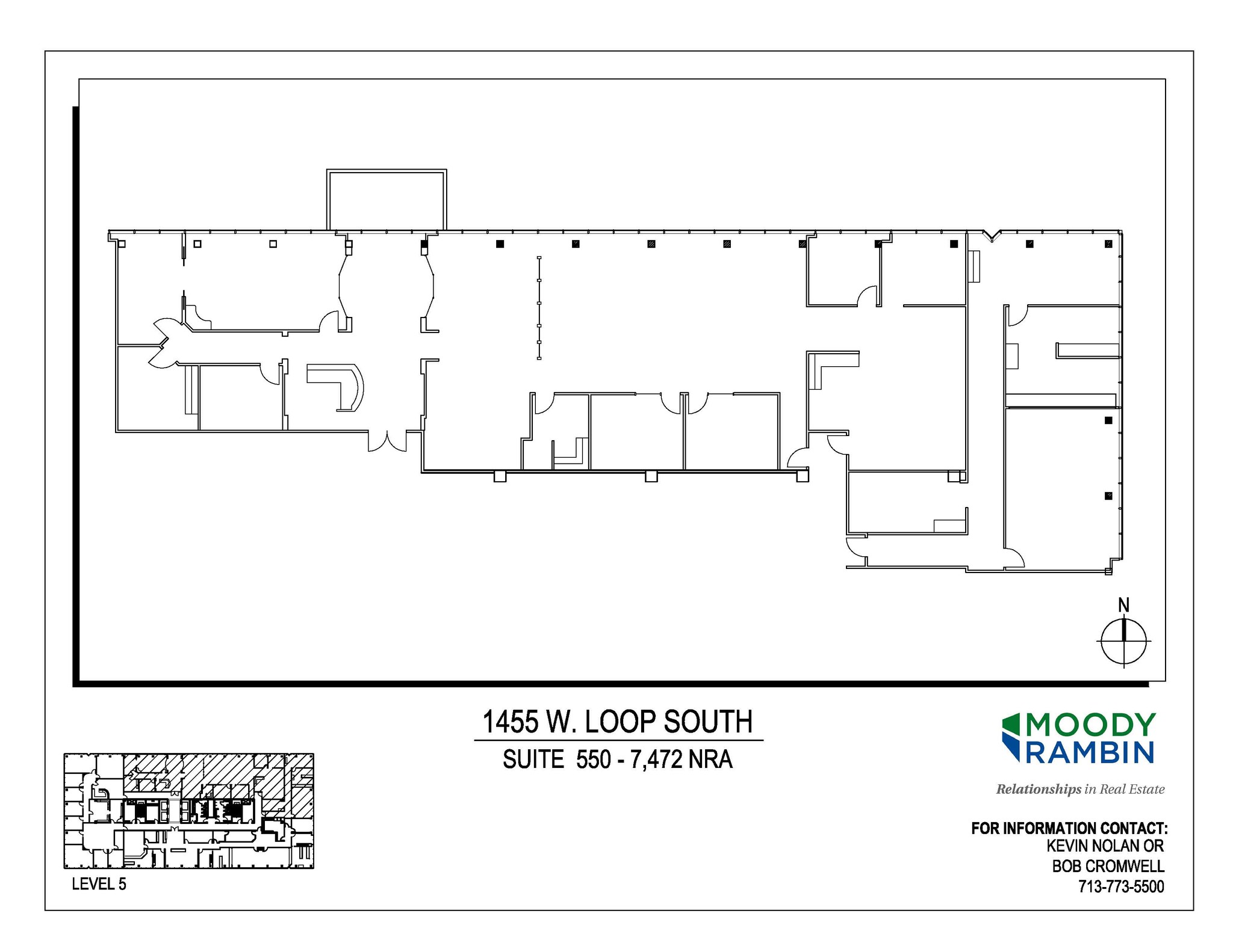 1455 West Loop S, Houston, TX for lease Floor Plan- Image 1 of 1