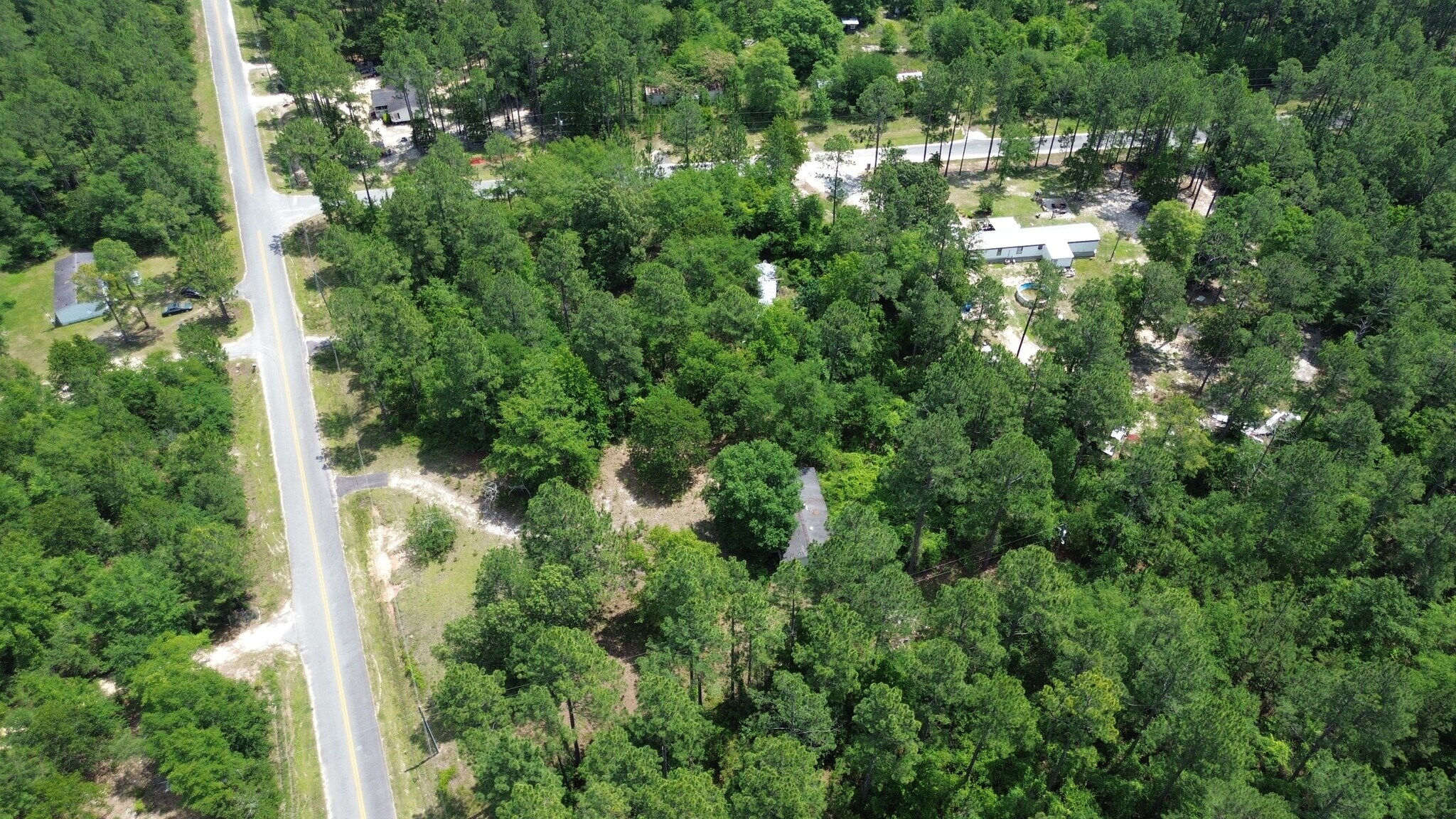 Rock Hill rd, Cochran, GA for sale Aerial- Image 1 of 12