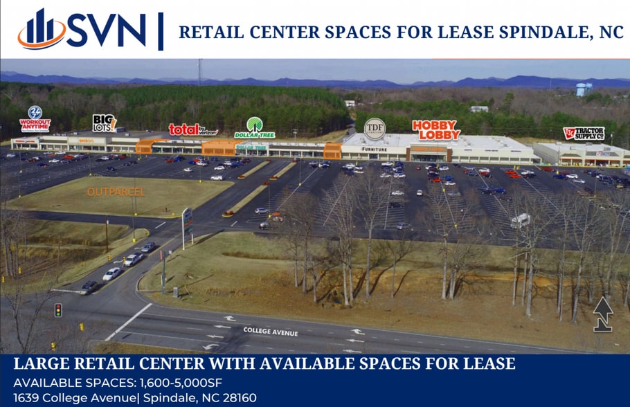 1601-1639 US Highway 74A Byp, Spindale, NC for lease - Building Photo - Image 1 of 3