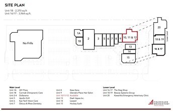 1840 Lansdowne St W, Peterborough, ON for lease Site Plan- Image 2 of 2