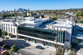 639 N La Peer Dr, West Hollywood, CA - Aerial  map view - Image1
