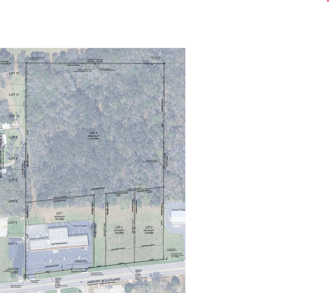 9050 Airport Blvd, Mobile, AL for sale - Aerial - Image 2 of 3