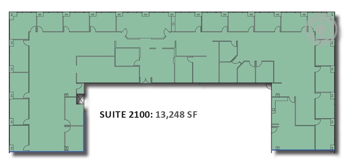 915 Wilshire Blvd, Los Angeles, CA for lease Floor Plan- Image 1 of 2