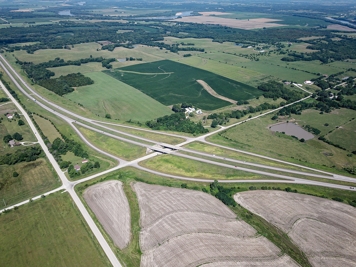 Eveningstar-K-10 Hwy Desoto KS, De Soto, KS for sale Aerial- Image 1 of 17