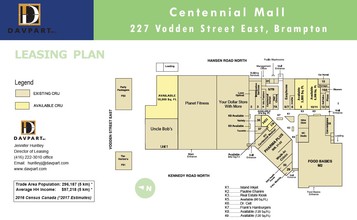 225-227 Vodden St, Brampton, ON for lease Floor Plan- Image 1 of 1