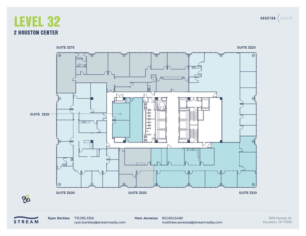 909 Fannin St, Houston, TX for lease Floor Plan- Image 1 of 1