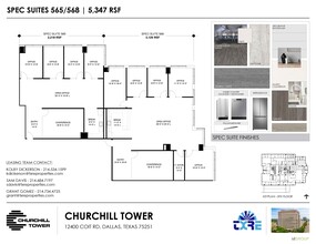 12400 Coit Rd, Dallas, TX for lease Floor Plan- Image 2 of 2