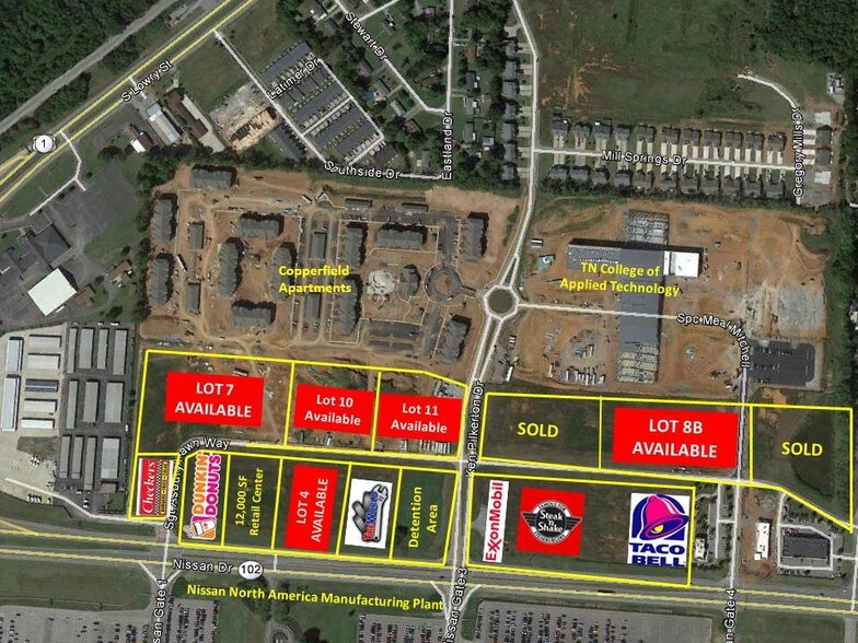 Nissan Dr, Smyrna, TN 37167 Land for Sale