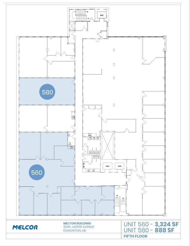 10310-10320 Jasper Ave NW, Edmonton, AB for lease Floor Plan- Image 1 of 1