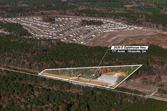 2636 E Oglethorpe Hwy, Hinesville, GA - Aerial  map view - Image1