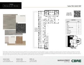 1355 Peachtree St NE, Atlanta, GA for lease Floor Plan- Image 1 of 2