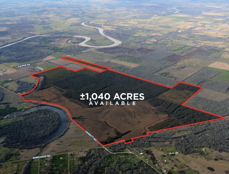 Garrett Rd, Brookshire, TX for sale - Aerial - Image 1 of 1