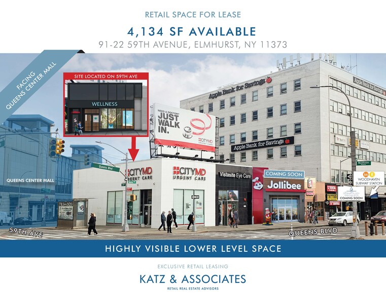 91-22 59th Ave, Elmhurst, NY for lease - Building Photo - Image 1 of 5