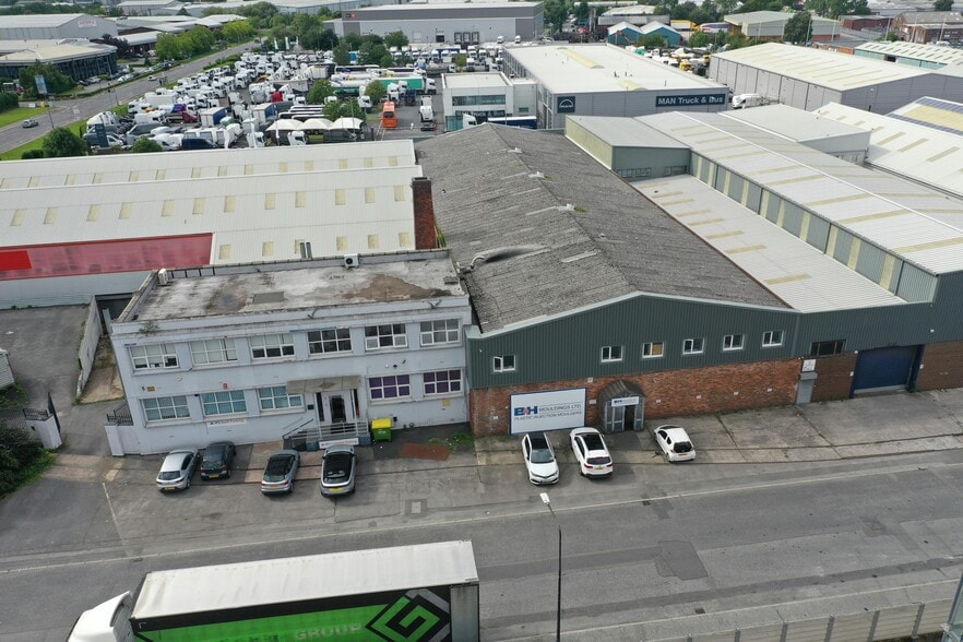 Lyons Road, Trafford Park, Manchester for lease - Building Photo - Image 2 of 14