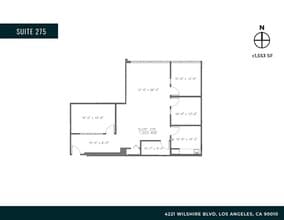 4221 Wilshire Blvd, Los Angeles, CA for lease Floor Plan- Image 1 of 2