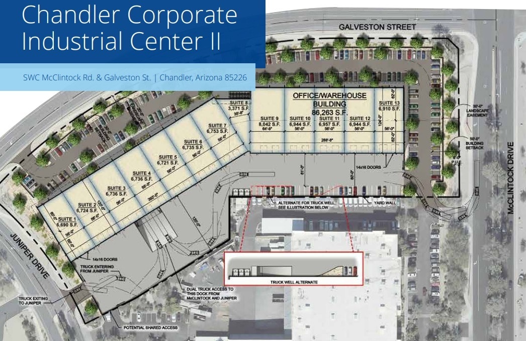 4141 W Galveston St, Chandler, AZ for lease Site Plan- Image 1 of 2