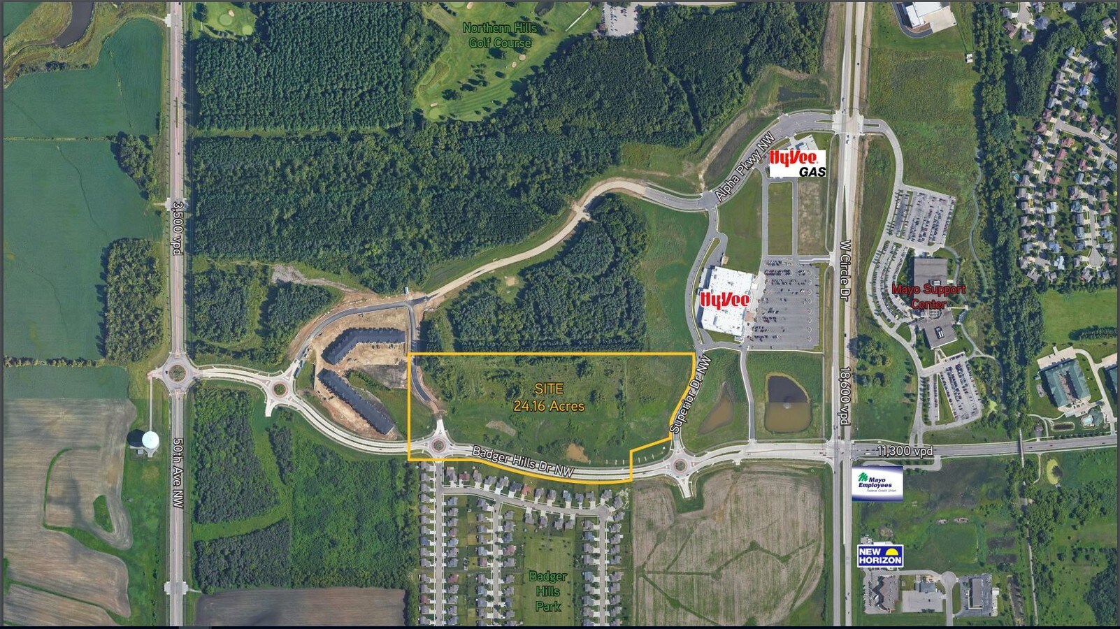 Badger Hills Dr & Superior Drive NW, Rochester, MN 55901