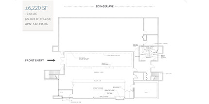 7222 Edinger Ave, Huntington Beach, CA for lease Floor Plan- Image 1 of 1