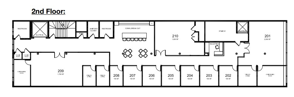 1132 S Wabash Ave, Chicago, IL for lease Floor Plan- Image 1 of 1