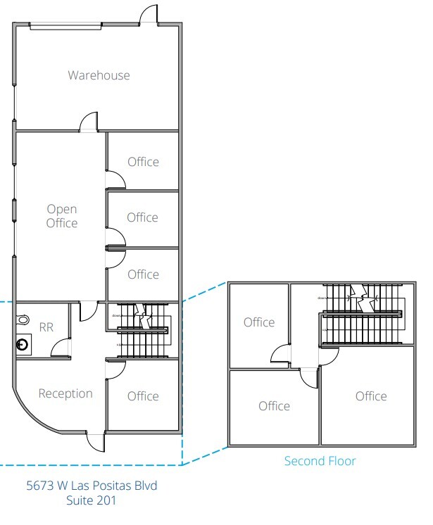 5673 W Las Positas Blvd, Pleasanton, CA for lease Floor Plan- Image 1 of 1