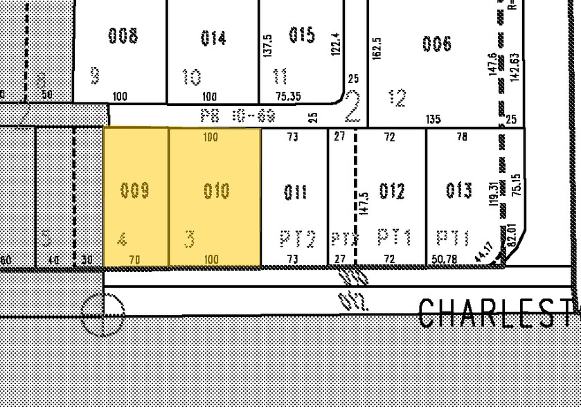 3021-3031 E Charleston Blvd, Las Vegas, NV for lease - Plat Map - Image 2 of 45