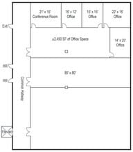 1950 E 17th St, Santa Ana, CA for lease Floor Plan- Image 2 of 2