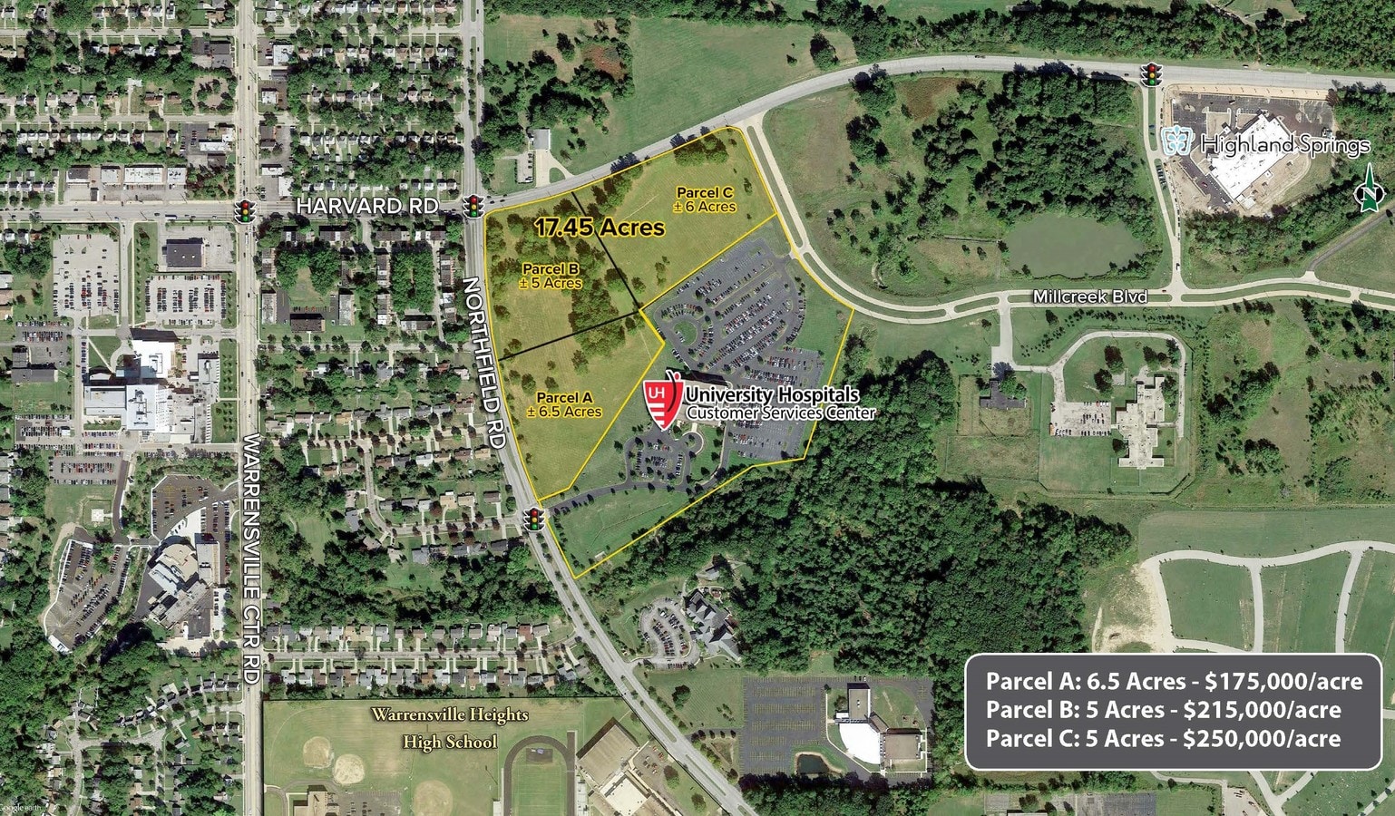 20800 Harvard Rd, Highland Hills, OH 44122