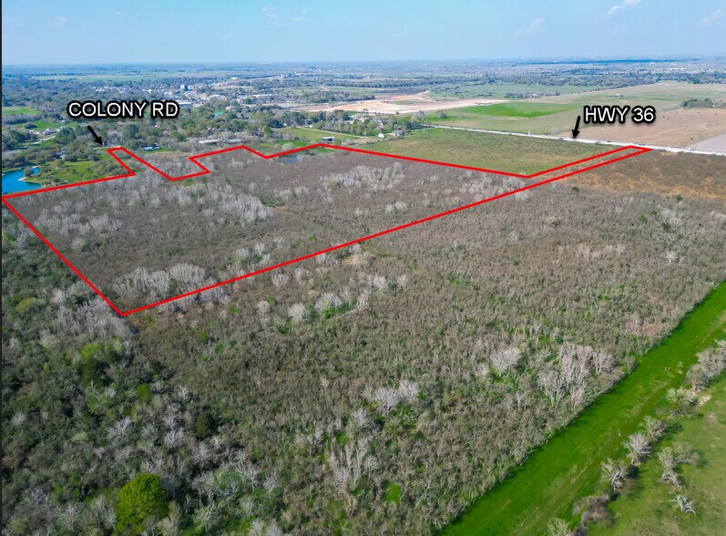 0 HWY 36, Needville, TX for sale - Aerial - Image 1 of 1
