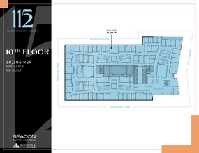 1152 15th St NW, Washington, DC for lease Floor Plan- Image 1 of 3
