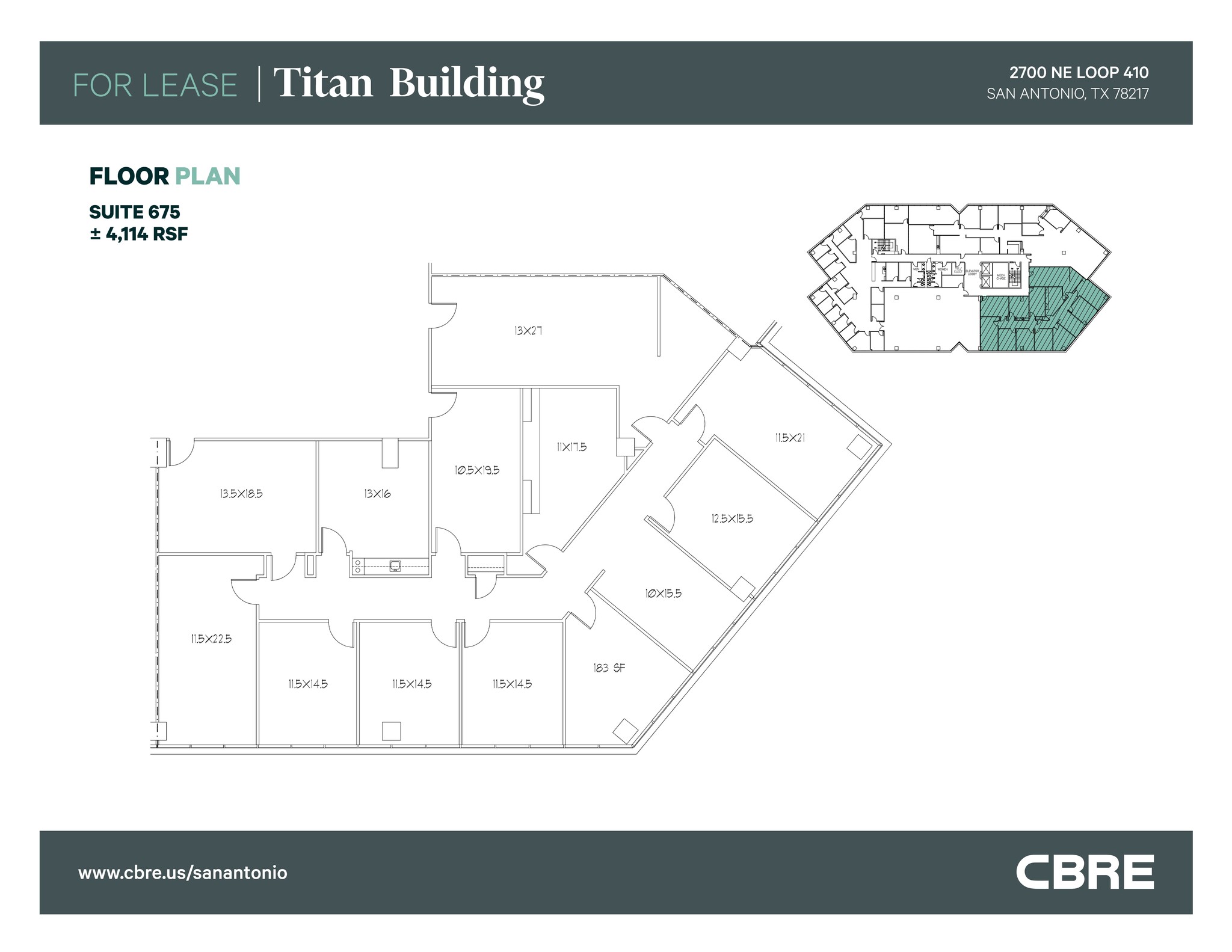 2700 NE Loop 410, San Antonio, TX for lease Site Plan- Image 1 of 1