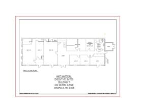 222 Severn Ave, Annapolis, MD for lease Site Plan- Image 1 of 2