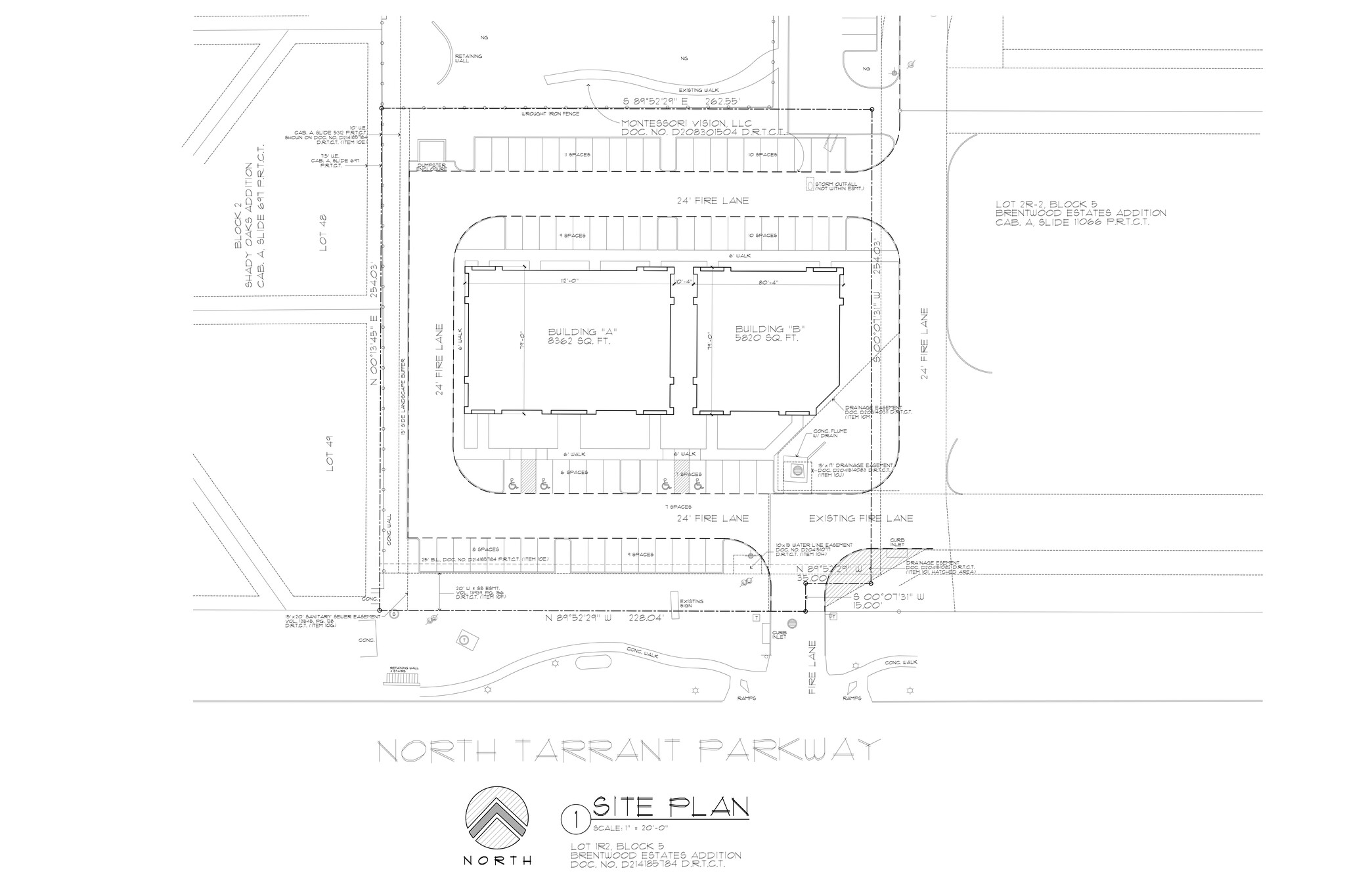 8701 N Tarrant Pky, North Richland Hills, TX for lease Site Plan- Image 1 of 1