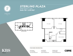 5949 Sherry Ln, Dallas, TX for lease Floor Plan- Image 1 of 1