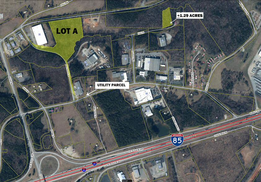 Mt Pleasant Rd, Spartanburg, SC for sale - Aerial - Image 1 of 5