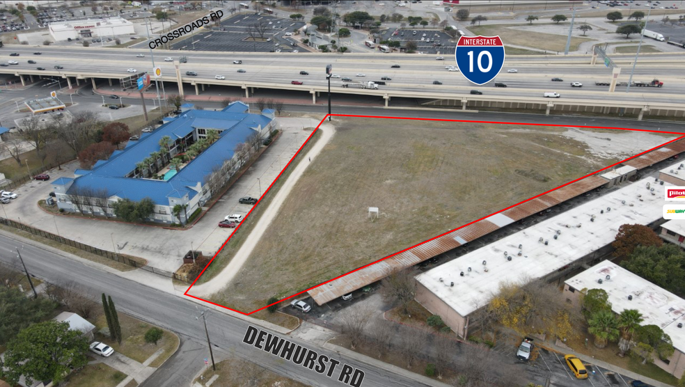 2.6 acres on IH-10 w, San Antonio, TX for sale - Aerial - Image 3 of 3