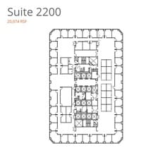 One Montgomery St, San Francisco, CA for lease Floor Plan- Image 1 of 1
