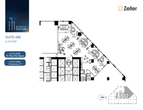 311 S Wacker Dr, Chicago, IL for lease Floor Plan- Image 2 of 2