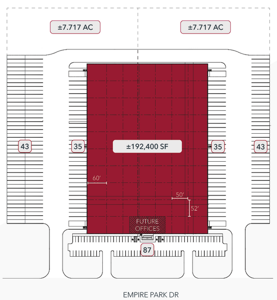 0 Empire Park Dr, Eagle Pass, TX for lease - Site Plan - Image 2 of 6