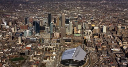 100 Washington Ave S, Minneapolis, MN - aerial  map view