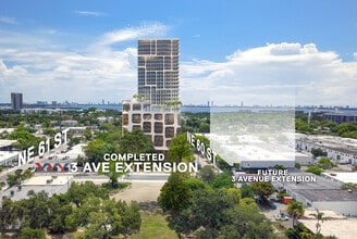 300-320 NE 60th St, Miami, FL - AERIAL map view
